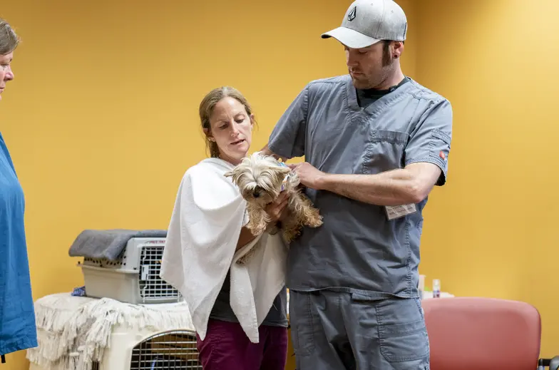 ASNA trainer teaches gentle animal handling